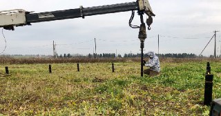 Установка винтовых свай Чернушка цена от 3180 руб.